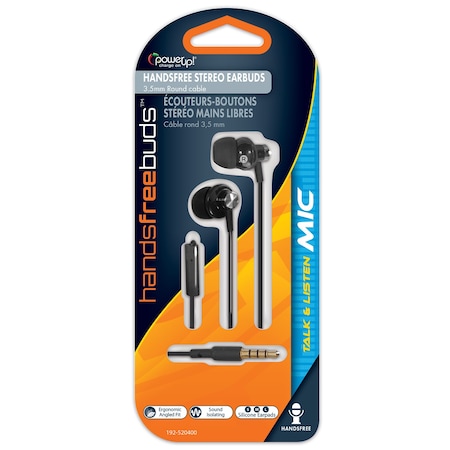 Power Up! Stereo Headset w/ mic - Black 192-520400